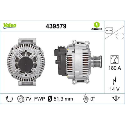 VALEO Generator NEW ORIGINAL PART 439579 für Chrysler