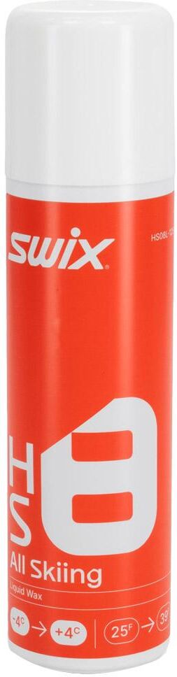 Swix  - Hs8 Liq. Red, -4C/+4C, 125 ml rouge - Fart