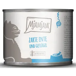 MjAMjAM zarte Ente & Geflügel an leckeren Möhrchen 6x200 g