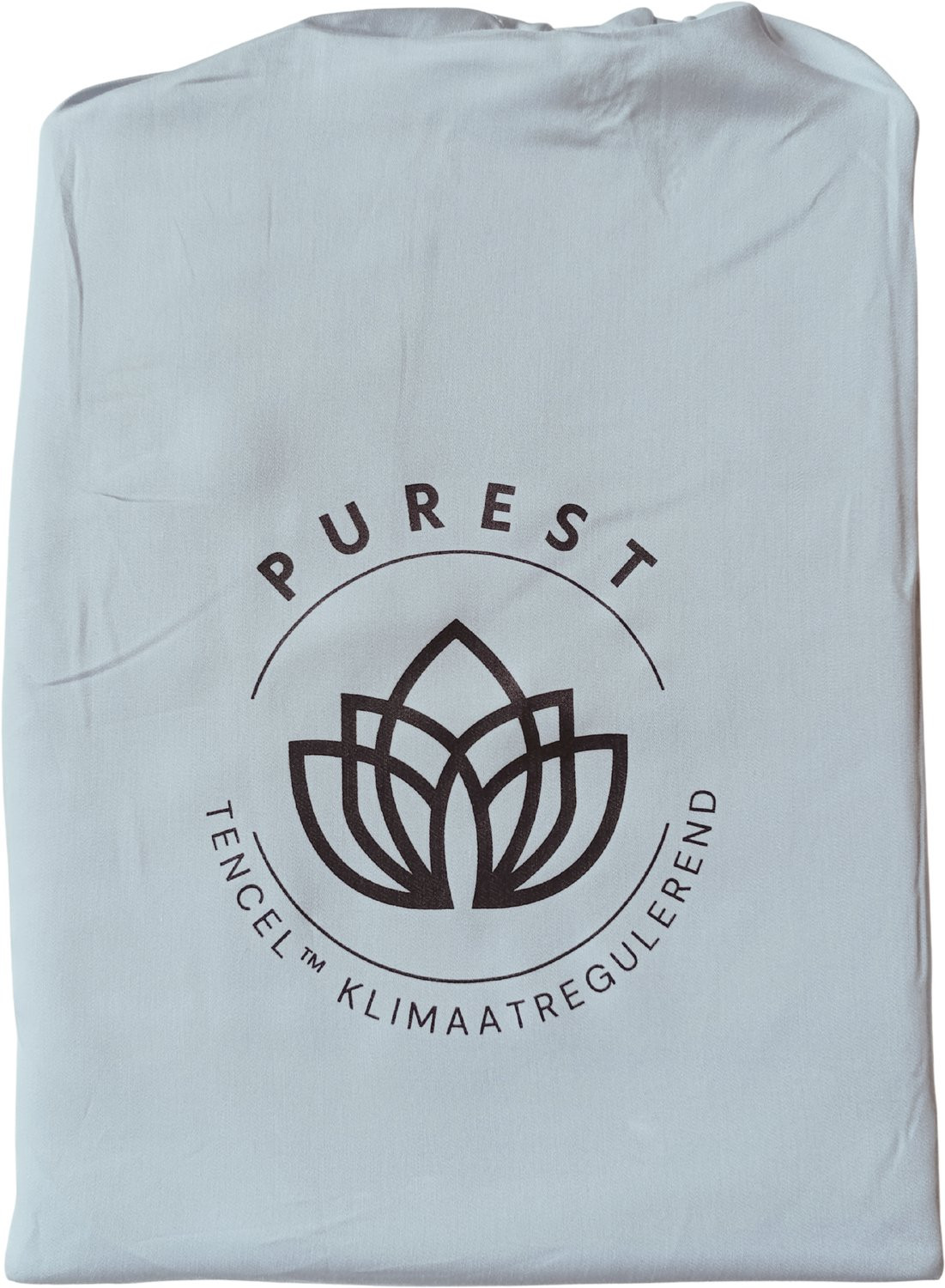 Purest Tencel Dekbedovertrek - Grijsblauw - 200 x 220 cm