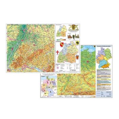 Deutschland physisch / Baden Württemberg physisch