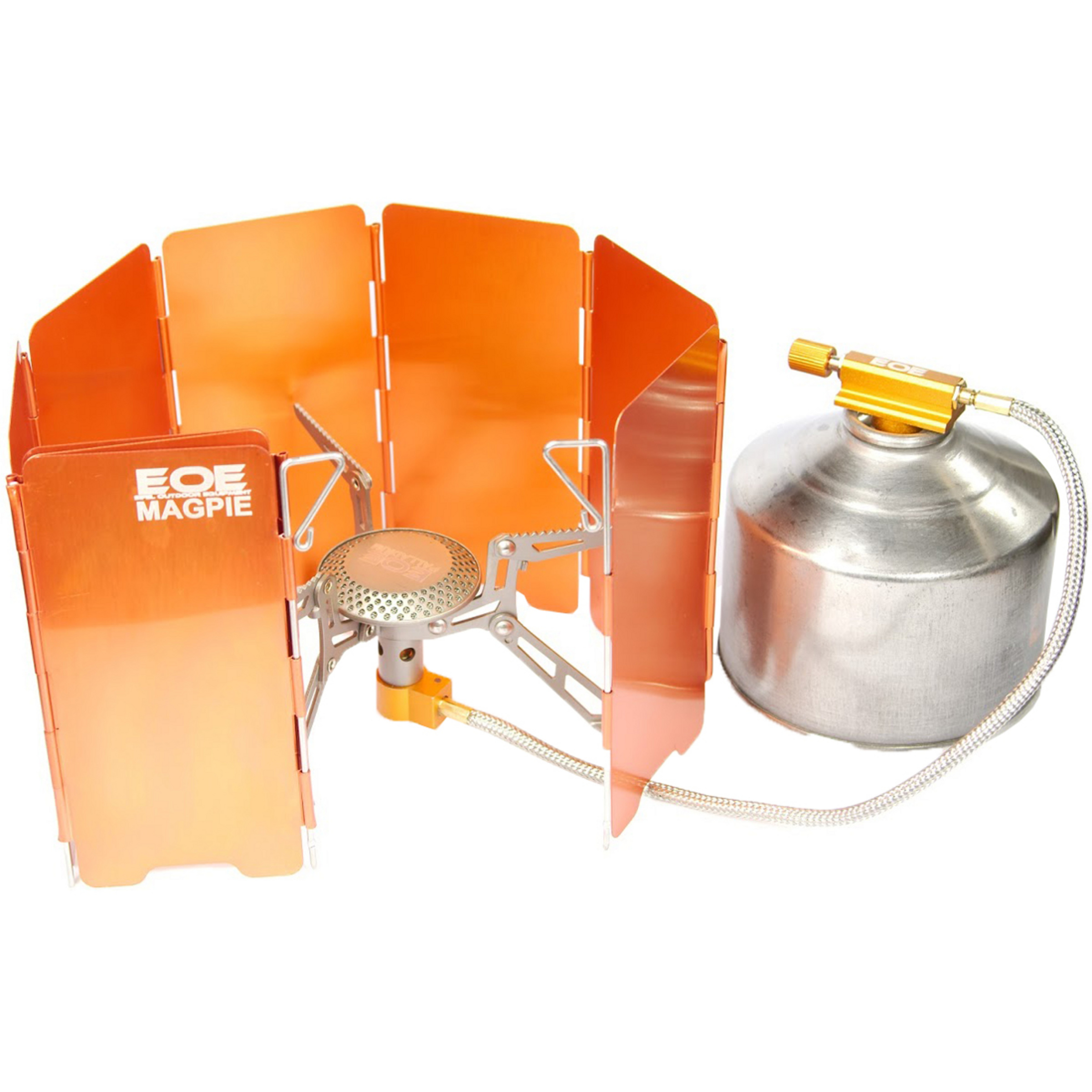 EOE - Eifel Outdoor Equipment Magpie Windschutz Campingkocher Zubehör silber Camping
