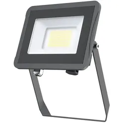 RADIUM LED Flutlichtstrahler STAR 3000, IP65 IK06, Alu schwarz / Strukturglas, 100cm Kabel + Ventil, 22.2W 4000K 3000lm 100° RAFLLA5086