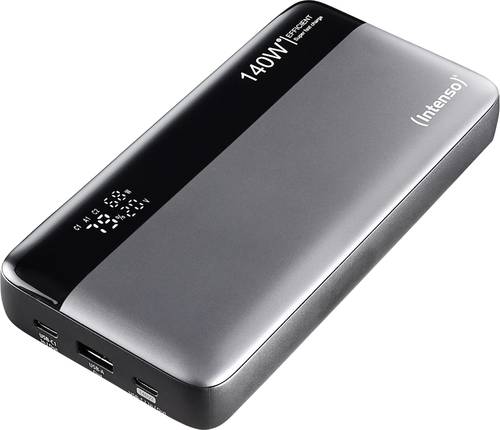 Intenso HE25000 Powerbank 25000 mAh Quick Charge, USB PD LiPo USB-A, USB-C Schwarz