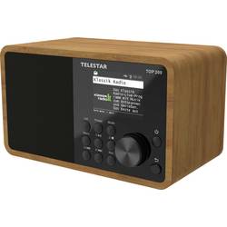 Telestar TOP 200 Holz Internet Kofferradio Internet, DAB+, UKW Bluetooth®, USB, WLAN, AUX Holz 5701200