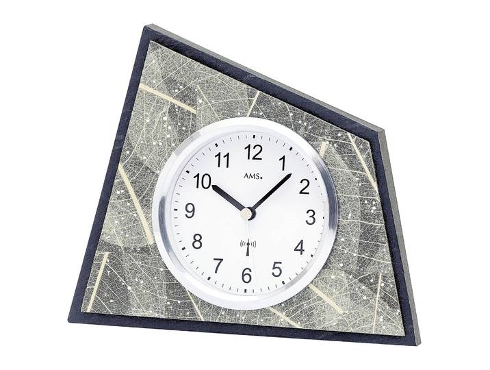 Horloge Saßfeld MDF panneau de fibres à densité moyenne enduit 19 x 16 x 5cm Multicolore/Multicolore