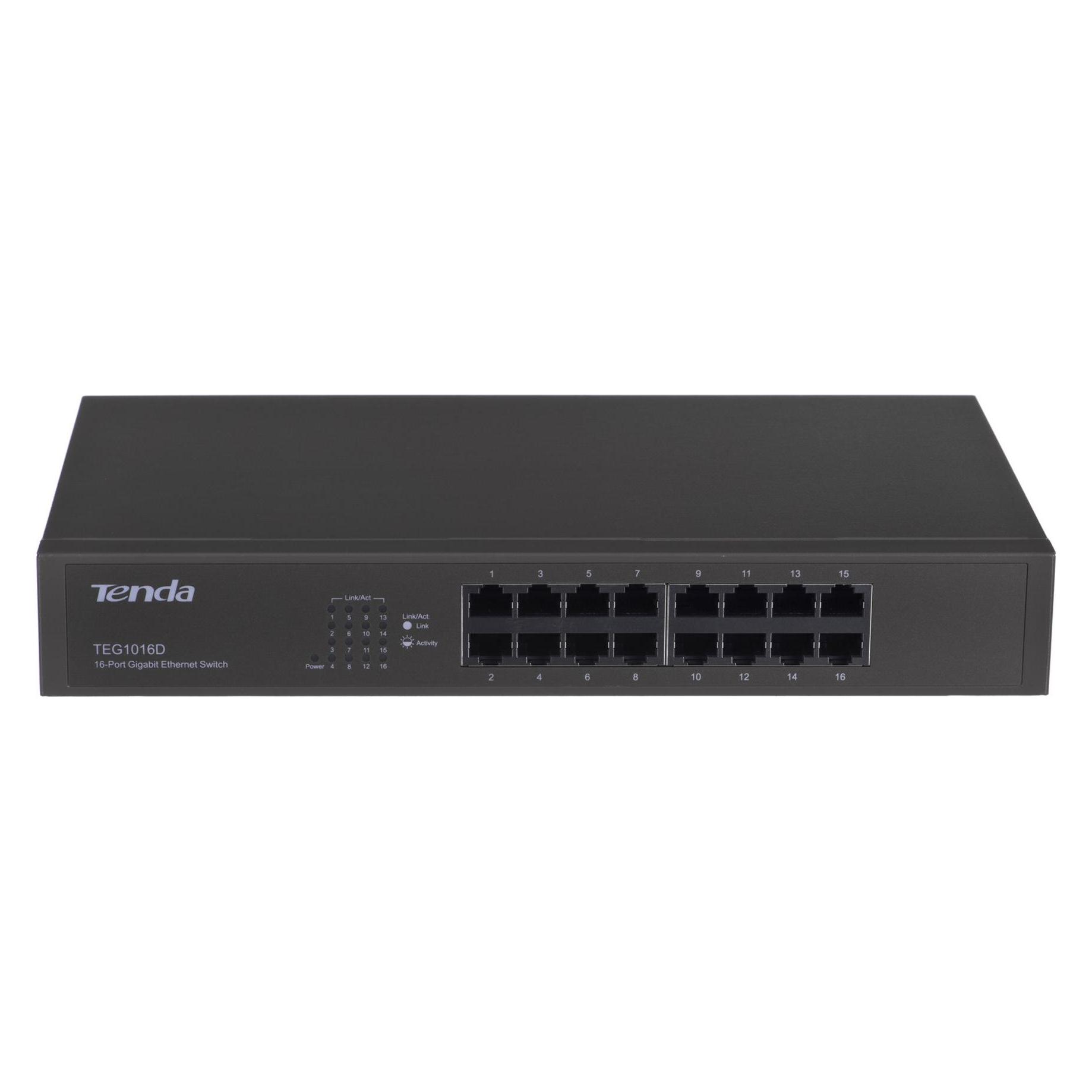 Tenda 16-Port GE TEG1016D (16 Ports) (TEG1016D)