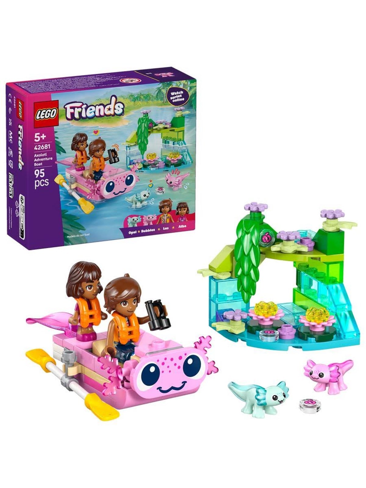 LEGO Friends 42681 Axolotl-Abenteuerboot
