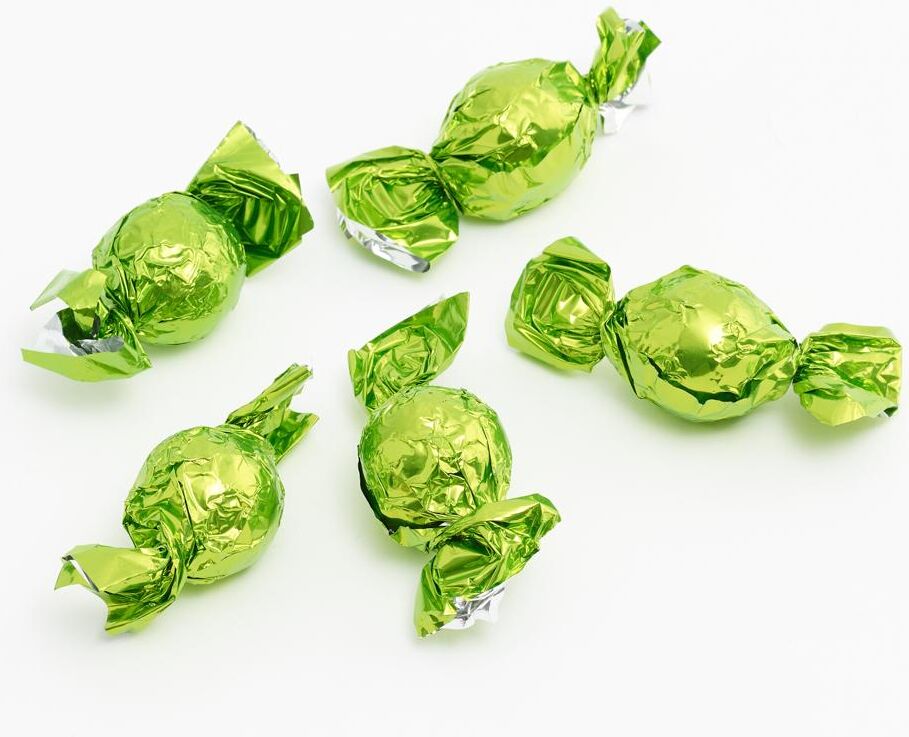 5 stk. Choco Balls, lysegrøn  Send Blomster  Interflora
