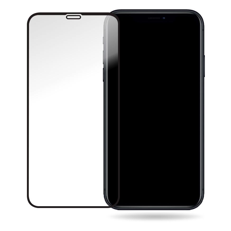 Mobilize Schwarzer Rahmen Glas (Apple iPhone 11, Apple iPhone XR) (MOB-FCSGSPB-IPHXI61)