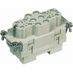 Harting Kontakteinsatz, Elektronikkabel + Stecker, Grau