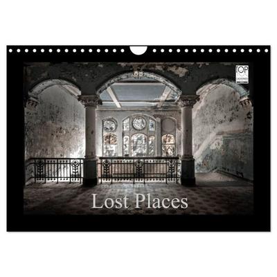 Lost Places - vergessene orte vergessener glanz (Wandkalender 2027 DIN A4 quer), CALVENDO Monatskalender