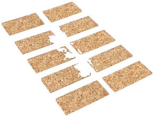 BERNSTEIN Tools for Electronics Korkaufkleber KORK-050x25x3