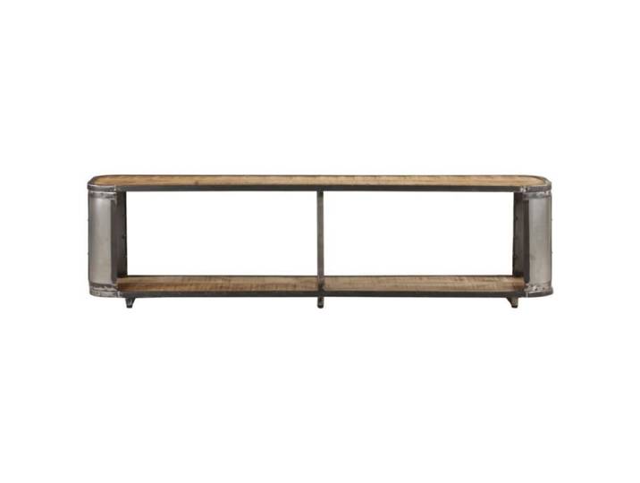Meuble TV - OMABETA - M05332 - Bois massif de manguier - 150x30x40 cm - Style industriel