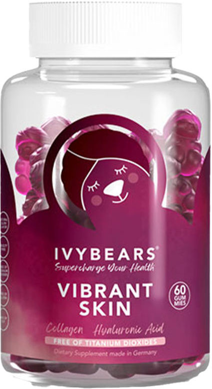 Ivy Bears Peau Vibrant 60 gummies 150 gr