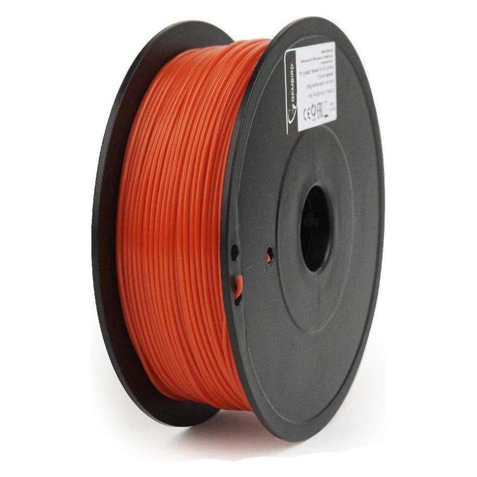 Gembird DP-PLA1.75-02-R Polyacticsäure (PLA) Rot 600 g (PLA, 600 g, 1.75 mm) (3DP-PLA+1.75-02-R)