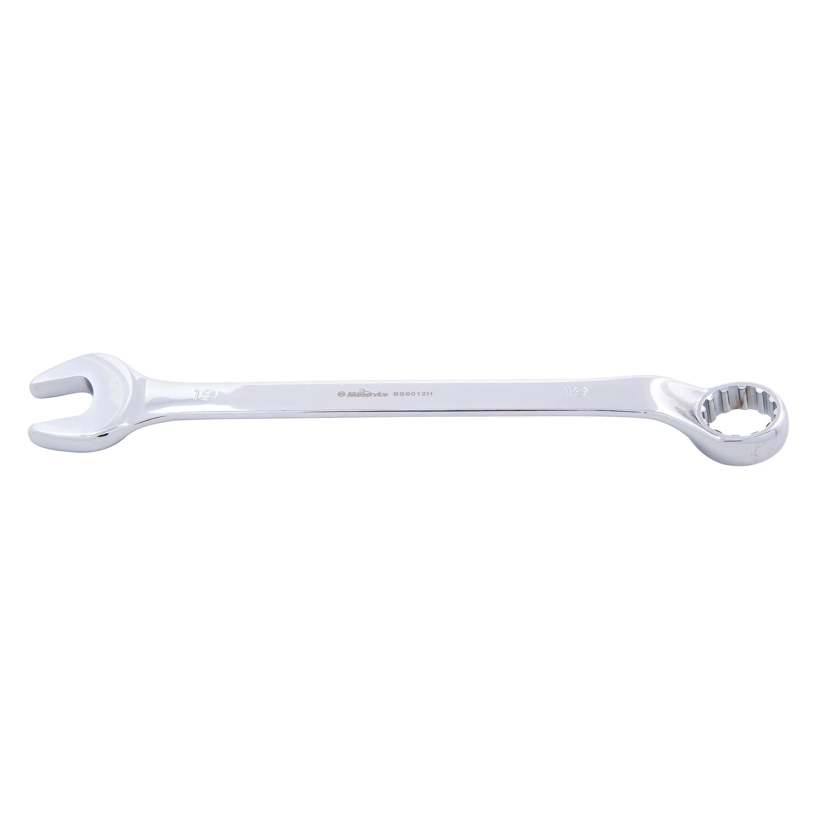 Bikeservice Bike Service Gabelringschlüssel 19 mm (Werkzeug Generika)/Multi Driver Wrench 19 mm (Han (19 mm) (BS6012H)