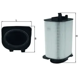 Luftfilter MAHLE LX 3775 für Mercedes-Benz Glk E
