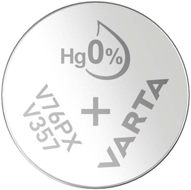 Varta Varta Pile de montre 1,55V/143mAh/Argent V 357 pce.1 (00357101111)