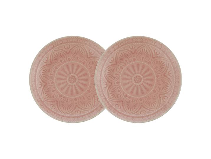 Essteller SUMATRA 2er-Set Ø 25cm Pink/Pink