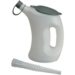 Pressol Messbecher 1 l mit Schutzdeckel/Schutzkappe/Flexauslauf - 07 621