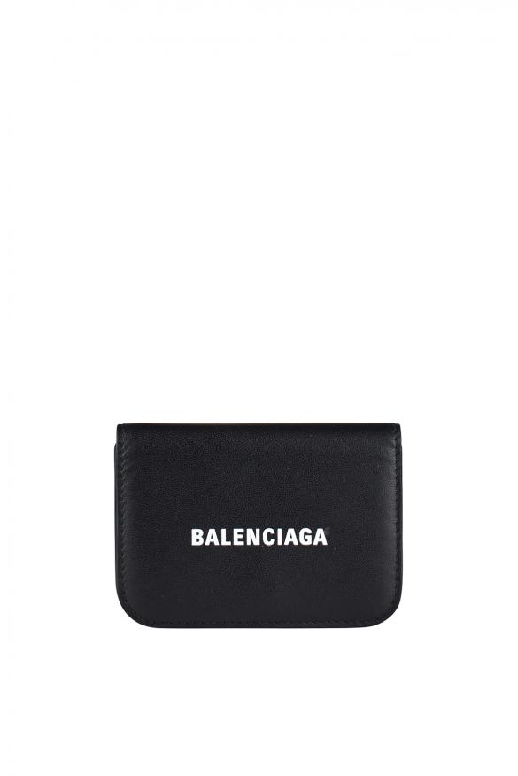 Balenciaga Mini Kartenetui Cash Schwarz