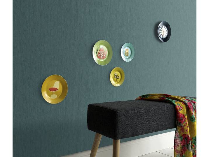 Vliestapete FASHION FOR WALLS Fusion , blau (türkis), B:0,53m L:10,05m, Tapeten, Vliestapete, Phthalate frei