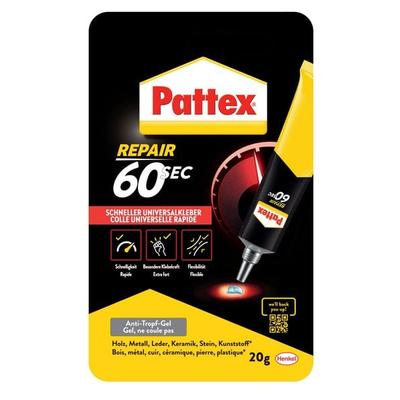 Henkel AG & Co. KGaA Pattex 60 Sekunden Universalkleber, 20g Tube