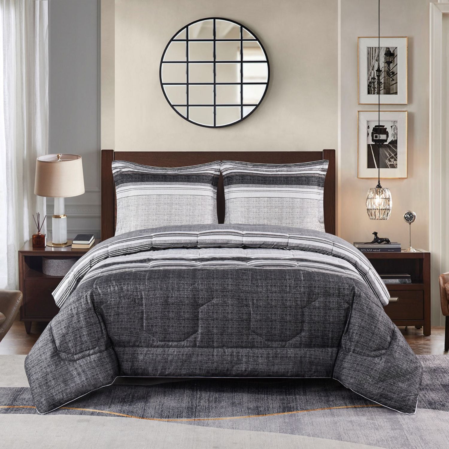 All-year velvet dekbed voor volwassenen van microfibre