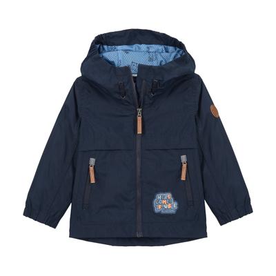Funktionsjacke "FIOS 7 MNS JCKT", Jungen, Gr. 110/116, navy, Obermaterial: 100% Polyester.Futter: 100% Polyester, FIRST INSTINCT BY KILLTEC, Jacken Funktionsjacke, Wasserdichte Kinderjacke mit Kapuze, Kinnschutz und Namensetikett