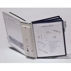 DURABLE SHERPA Display System Wall 10 Sichttafelsystem DIN A4
