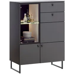 Valdera Highboard LUGANO - B/H/T ca. 86,00x123,00x42,00