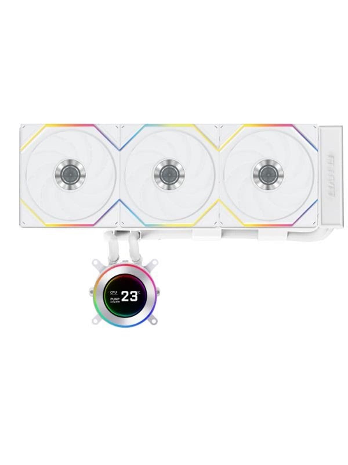 Lian Li HYDROSHIFT II LCD-C 360TL Flex White - CPU-Wasserkühlung - Max 33 dBA