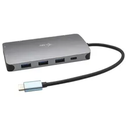 I-TEC USB-C Metal Nano Docking Station mit Netzteil 100W