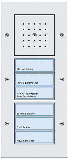 Gira Türstation AP 6fach reinweiß 126866)