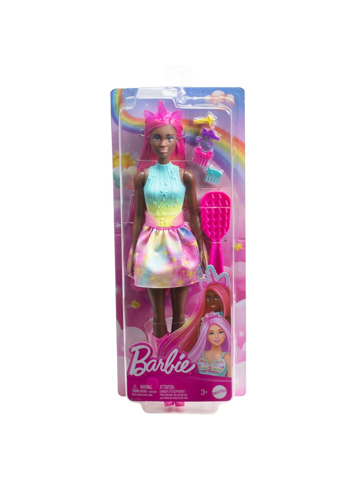Barbie - A touch of Magic Unicorn doll with long hair