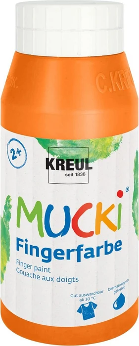 KREUL MUCKI Fingerfarbe orange 750,0 ml