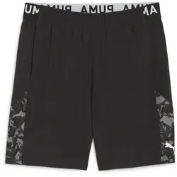 PUMA Fit 7" Ultrabreathe Stretch Print Trainingsshorts Herren 01 - PUMA black/q1 print M