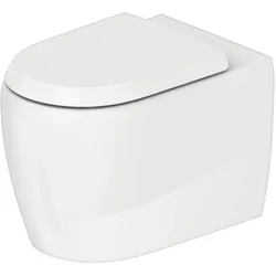 Duravit Collection One Stand-WC, Tiefspüler, Abgang: waagerecht, 390x600x400mm, rimless, 2020092000, Farbe: Weiß mit HygieneGlaze
