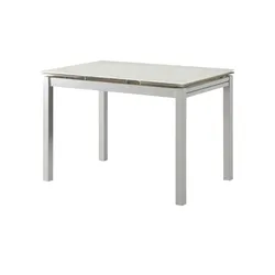 uno Glastisch ausziehbar Tim , beige , Maße (cm): B: 70 H: 76