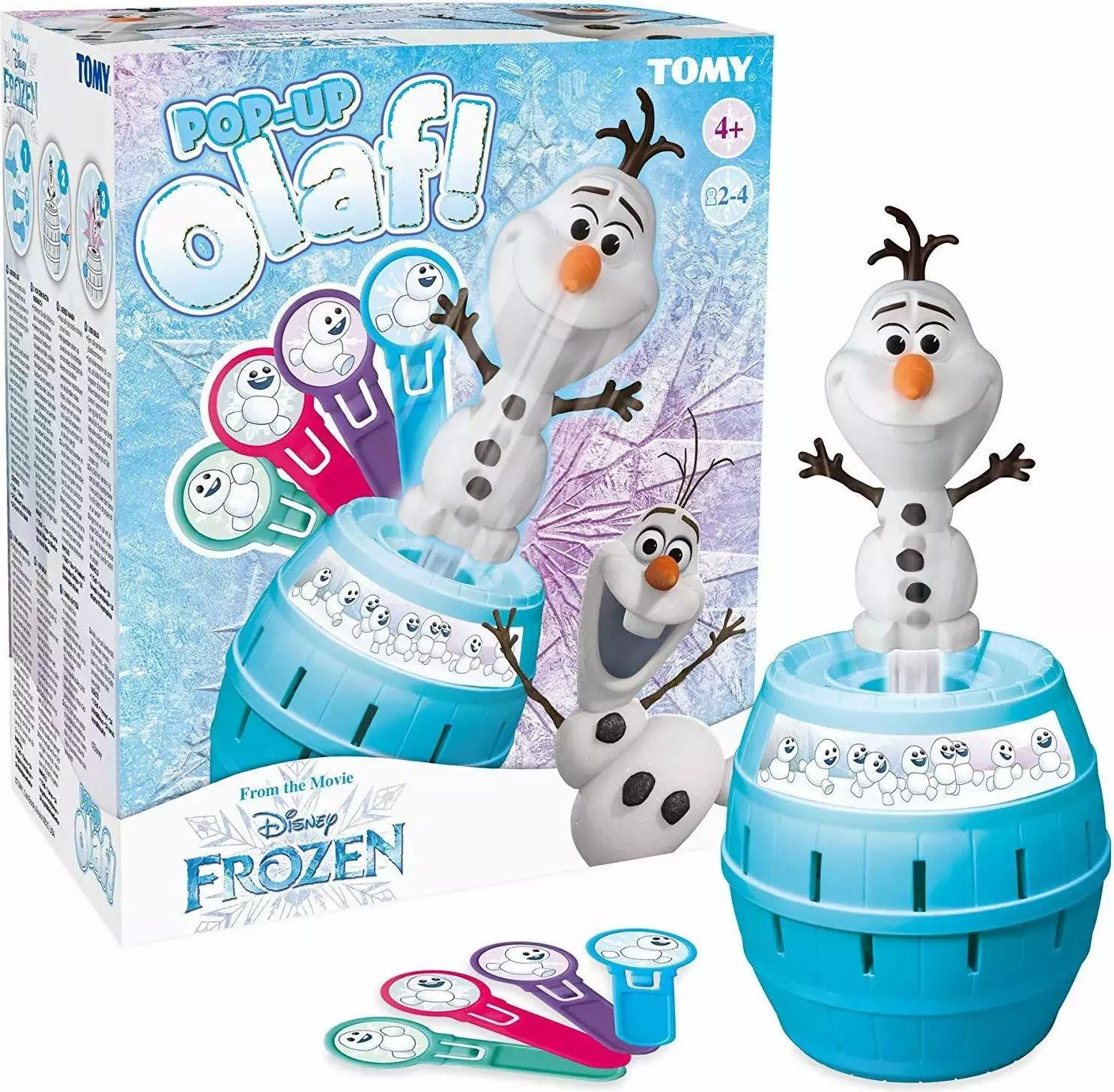 Tomy Disney Pop-Up Olaf Bordspel voor Fijne Motoriek