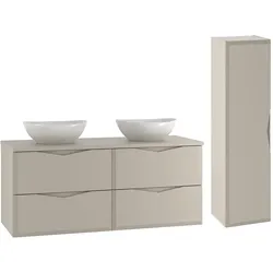 BADMÖBEL 120.6cm Ellie 2er-Set Kaschmir