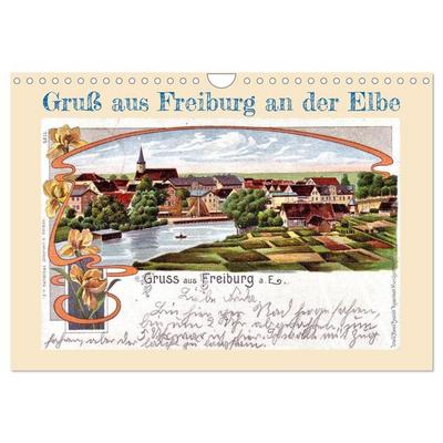 Gruß aus Freiburg an der Elbe (Wandkalender 2027 DIN A4 quer), CALVENDO Monatskalender