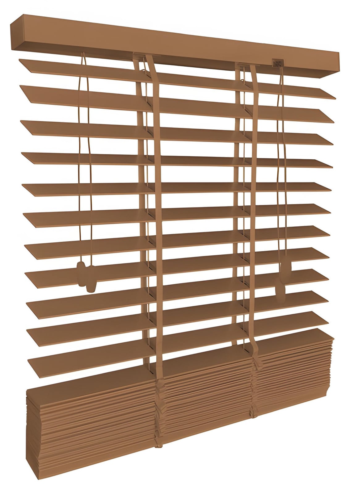 Sol Royal houten jaloezie 50 mm en SolDecor BE5 rolgordijn, eikenlook, B: 120 cm, H: 180 cm