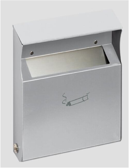 VAR Cendrier mural WH 28 argent 2 l (45004)