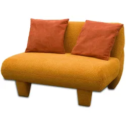 Domo Sofa »Alicante» - 117x76x95cm - orange -