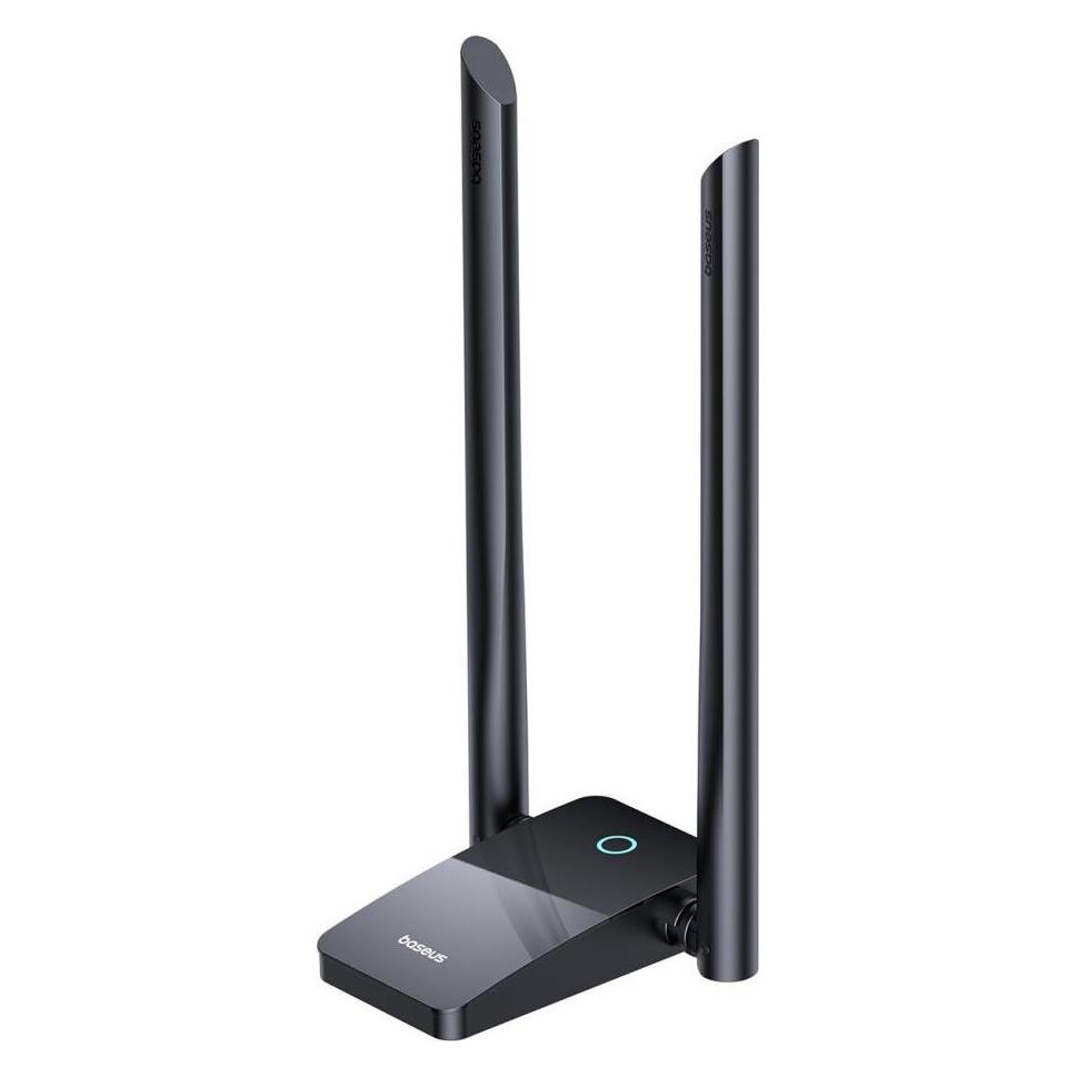 Baseus Adapter WiFi FastJoy 1800Mbps (black) (B01317600111-06)