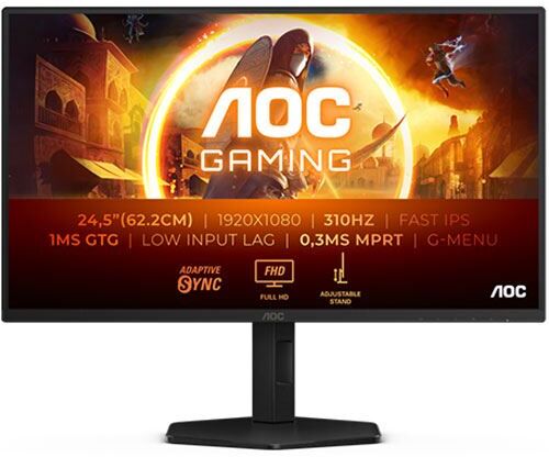 Monitor Gaming AOC 25G4SXU   25''   310 Hz   Full HD