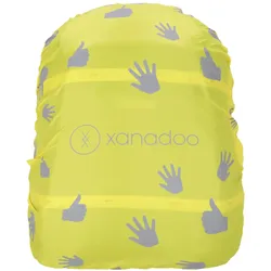 Xanadoo Regenhülle LED Schulranzen Cover USB neon gelb - 70