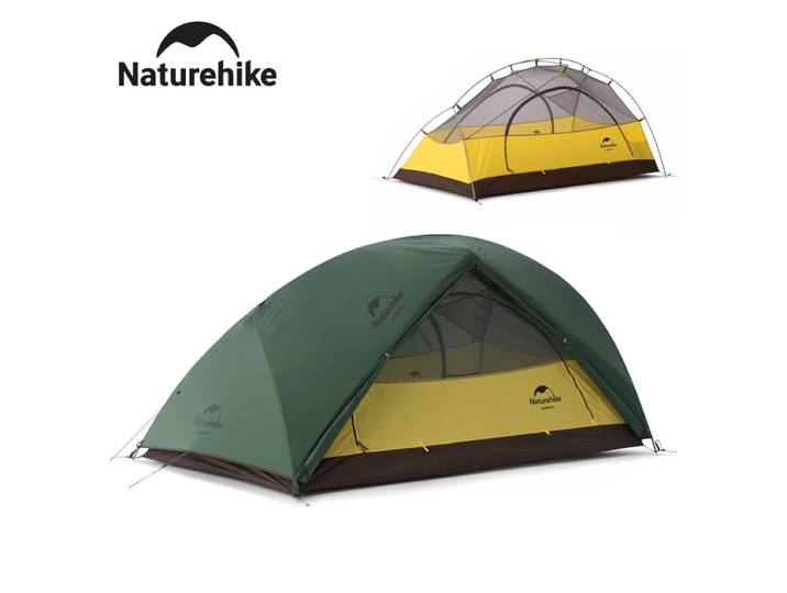 Naturehike – tente imperméable ultralégère Star-River pour 2 personnes, 4 saisons, voyage en plein air, randonnée, pêche, Double couche